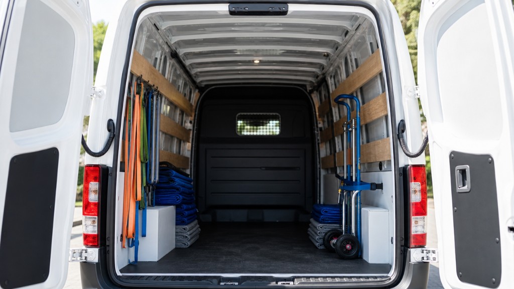 Prime Hauling and Logistics delivery van ready for pickup